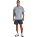 Under Armour Men's Tech 2.0 Small T-Shirt - Harbor Blue/Black - Short Sleeve (465) - Buy Online on GoSupps.com