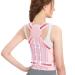 Back posture correction with spinal support correction with anti hunchback corrector (pink Small) Small Pink