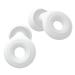 1 pair of noise -suppressing earplugs reusable earplugs has 3 layers for noise reduction for sleeping working learning or traveling (pure white)