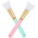 NIUTA Silicone Face Mask Brushes, Flexible Facial Mud Mask Applicator Brush, Hairless Moisturizers Applicator Tools And Body Butter Applicator Tools (2PCS)