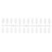 Anggrek Nail Color Display Card 240pcs NailTips Polish Gel Color Display Card Nail Art False Tips Diagram Palette Oval DIY Practice (Natural Color)