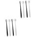 Minkissy 8 Stk soft toothbrush cepillos de served para ni os adult toothbrush portable toothbrush delicious peppermint candidate toothbrush with soft bristles for adults