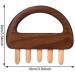 Wooden Scalp Massager - Handheld Relaxation Tool with 5 Combing Tips | Multifunctional Head Massage Comb for Full Body Use Legs & Neck - Buy Online on GoSupps.com