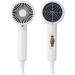Travel Hair Dryer Compact Hair Dryer Ionic Hair Dryer Portable Hair Dryer 1200W 2 Speed and 3 Heat with Folding Handle Overheat Protection Low Noise Lightweight for Home Use Travel White - Buy Online on GoSupps.com