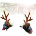 minkissy 1 Pair Antler Hairpin Hair Clips for Babies Toddler Hair Clips Reindeer Hairpin Fawn Horn Hair Clips Kids Barrettes for Hair Baby Hair Clips Antler Headwear Child Antlers Cosplay - Buy Online on GoSupps.com