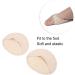 Foot Cushion & Pointe Shoe Toe Pads - 2 Pairs Stress Pain Relief for High Heels | Breathable Forefoot Pads (Skin Color - Buy Online on GoSupps.com