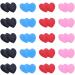 PopetPop 20 Pairs Anti-Slip Glasses Holder Hooks | Heart Shaped Sunglasses Ear Stoppers & Child Temple Anti-Drop Tips - Buy Online on GoSupps.com