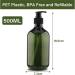 3 PCs 500ml Refillable Plastic Shampoo Bottles | Empty Donor & Pumping Bottles for Liquid | International Shipping Available - Buy Online on GoSupps.com