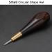 WUTA Diamond Stitching Awl with Ebony Blackwood Handle - Leather Craft Sewing Tool DIY Stitcher Taper 3mm - Handmade Sewing Kit (1pc) - Buy Online on GoSupps.com