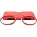 Unisex Red Reading Glasses +1.0 - Compact Vision Aid with Mini Nose Clip - Non-Slip Design - Always at Hand - Buy Online on GoSupps.com