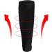 Fulenyi Compression Sleeves for Leg Support - Breathable Calf & Shin Cuffs Black M | International Shipping - Buy Online on GoSupps.com