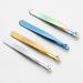Milisten Eyelash Eyelash Stainless Steel Salon 320 Degree Pulling Angle Rounded Corners Beauty Product (Silver) Lash Lash Gland Forceps - Buy Online on GoSupps.com