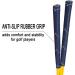 Acstar Junior Golf Putter | Graphite Kids Putter for Ages 3-5 | Left & Right Handed | 3 Sizes Available | Silver Head, Yellow Shaft, Blue Grip | 25 inch - Buy Online on GoSupps.com