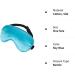 Silk Satin Sleep Mask for Women Men - Adjustable Strap, Sky Blue - Buy Online on GoSupps.com