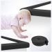 Vicloon Edge Protectors 2M * 2 Sets Foam Safety Strip Kids Anti Collision Strip Thicken Soft Protective Edge Corner Guard for Baby Kids and Child - Black - Buy Online on GoSupps.com