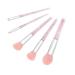 Buy 5 Set Professional Makeup Brushes for Women | Pink Cosmetics Brush Set | International Shipping Available - Buy Online on GoSupps.com