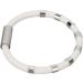 Antistatic Bracelet with 8 Rings - Silicone Body Static Eliminator for Winter Running - Unisex White - Buy Online on GoSupps.com