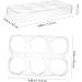 GLEAVI 2pcs Refrigerator Eggs Fridge Egg Holes Trays Egg Display Racks Egg Carton Egg Plate Lattice - Buy Online on GoSupps.com