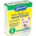 Small upto 6 kg - Johnsons One Dose Easy Wormer Tablet Worming Dogs Dewomer - Buy Online on GoSupps.com