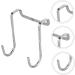 Alipis 4pcs Hook Wall Mount Coat Mounted Hooks Door Hanging Hook Wall Hanging Stainless Steel - Buy Online on GoSupps.com