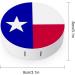 Texas Lone Star Flag Contact Lens Case Kit - Eye Care Box with Mirror Tweezers & Solution for Travel & Home - Buy Online on GoSupps.com