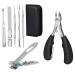 Precision Toenail Clippers Set for Thick or Ingrown Toenails Durable Stainless Steel Nail Care Tools Nail Clippers