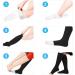 Buy Medical Compression Stockings for Men & Women 20-30 mmHg | Support for Varicose Veins & Circulation | Gradient Compression - Black XL - Buy Online on GoSupps.com