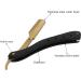 SYH & AQYE Stainless Steel Eyebrow Holder | Foldable Manual Razor for Men | Multi-Purpose Dermaplaning Tool | Gold Facial & Eyebrow Razor - Buy Online on GoSupps.com