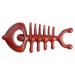 Minkissy massage comb from wood in herringbone shape massage device Creative massage comb reliable massage comb body massage device wooden trade massage comb massage tool rose wood hair comb face