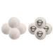 Vctitil 8 Pack Wool Dryer Balls Laundry Balls Drying Wool Ball Fabric Softener Dryer Balls-Reduces Static and Wrinkles-Saves Drying Time 1.96inch
