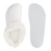 Endoto Replacement Fur Insoles for Croc Shoes Inserts White Women12/Man10