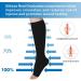Buy Medical Compression Stockings for Men & Women 20-30 mmHg | Support for Varicose Veins & Circulation | Gradient Compression - Black XL - Buy Online on GoSupps.com