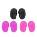 Beavorty Hair Styling Accessories 3 Pairs Silicone Ear Covers Hair Dye Ear Cover Protector Hair Perm Oil Shield Anti-Staining Earmuffs Protector for Salon Barber Hairdressing Hair Styling Tools