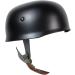SYLPHID WW2 M38 Helmet  World War Supply German Paratrooper Fallschirmjager Helmet Black - Buy Online on GoSupps.com