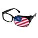 Kid/Adult Unique Visual Acuity Recovery Breathable Silk Eye Mask Training Amblyopia Strabismus Corrected Lazy Eye Patches for Glasses(American Flag) Multicolor