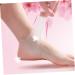 minkissy 3 Pairs Silicone Socks for Dry feet Silicone Heel Sleeves Sock Heel Protectors high Heel Sleeve Shoe Filler Foot moisturizing Socks Heel Support Foot Socks Comfortable White - Buy Online on GoSupps.com