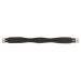 Shires Anti-chafe Elastic Contour Girth - Black Black 46