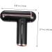 Fascia Massage Gun Set - Adjustable Portable Impact Massager & Metal Accessories - Mini 14.5x14x4.2cm Black | International Shipping Available - Buy Online on GoSupps.com