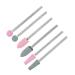 6pcs Stainless Steel Nail Drill Bits Set - Professional Grinding Heads for Dead Skin Removal & Polishing - 5 Types Available - Buy Online on GoSupps.com