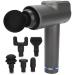 Deep Tissue Muscle Massage Gun - Handheld Quiet Electric Massager with 6 Heads | Relieve Muscle Fatigue 100-240V (EU) - Shop Now! - Buy Online on GoSupps.com
