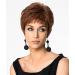 Brown Auburn Pixie Cut Wig for White Women - Natural Layered Synthetic Hair with Bangs - Buy Online on GoSupps.com