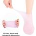 2 Pairs Silicone Socks for Women Washable Reusable Moisturizing Socks Women Foot Spa Pedicure Silicone Socks Anti Slip Aloe Socks for Repairing Dry Cracked Feet Softening Rough Skin - Buy Online on GoSupps.com
