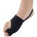 Hailia Ballenkorktur orthopedic bale toe rail pain relief from large toe spreader non-surgery hallux valgus correction pain relief by smoothing the big toe black