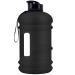 TOOFEEL Large Sports 2.2L Water Jug Big Reusable Water Bottle 75oz Half Gallon Hydro Container Canteen BPA Free Leak-Proof for Gym Fitness Athletic black