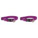 Trixie 4154 Cat Collar Elastic Nylon Assorted Color (Pack of 2) 1 Piece (Pack of 2)