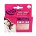 2 X Hush Plugz Silicone Earplugs (Price inclusive of VAT) by Hush Plugz Peach 7 Count (Pack of 2)