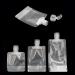 9 Pcs Portable Travel Fluid Bags Transparent Travel Fluid Dispensing Packing Bag Clamshell Travel Fluid Pouches for Toiletries Lotion Shampoo Hand Soap (30ml/50ml /100ml) - Buy Online on GoSupps.com