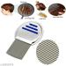 Stainless Steel Lice Removal Comb - Reusable Metal Headlice & Nit Egg Remover for Kids, Adults, and Pets - Gentle Head Lice Treatment Tool - Buy Online on GoSupps.com