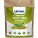 Nova Nutritions Certified Organic Aloe Vera Leaf Powder 16 OZ (454 gm) - Aloe Barbadensis Supplement - Buy Online on GoSupps.com