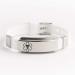Medical ID Bracelet - Adjustable Rubber & Steel Emergency Alert for Kids Women & Men (White) - International Shipping Available - Buy Online on GoSupps.com